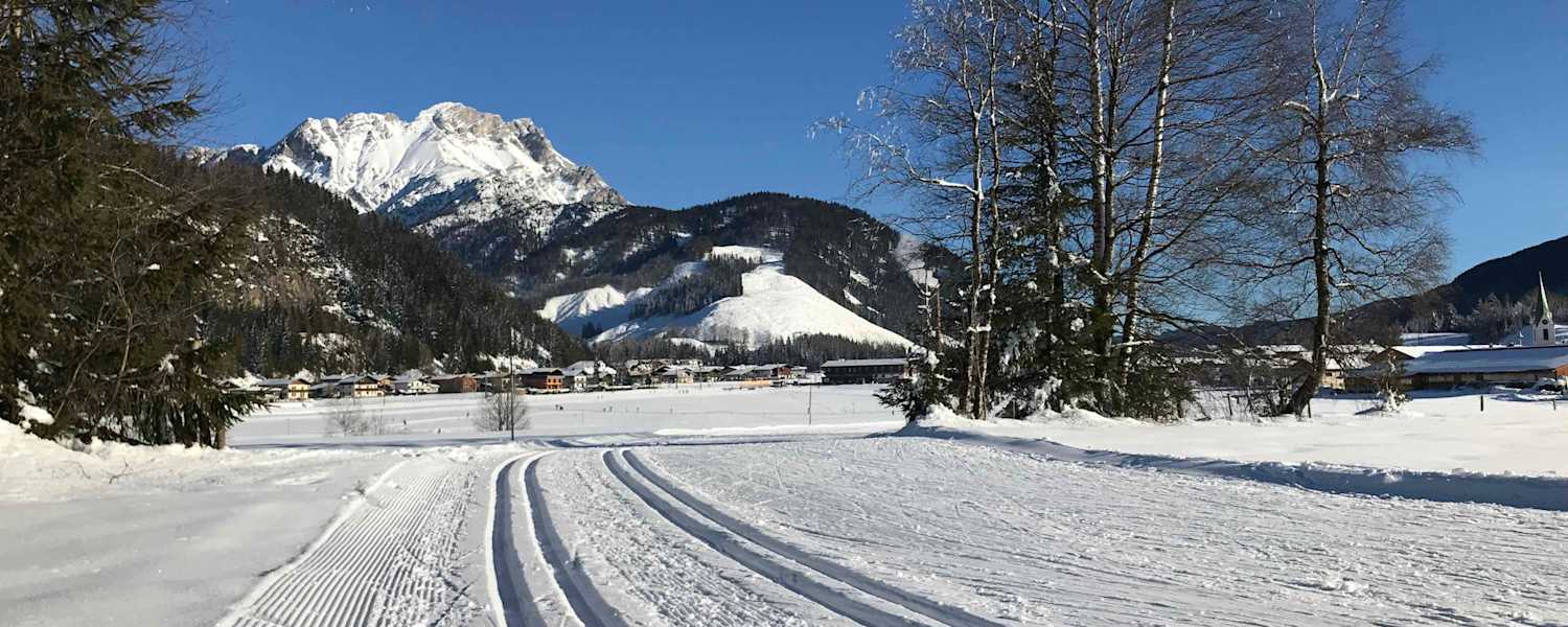 Bestens gespurte Loipen in Hochfilzen