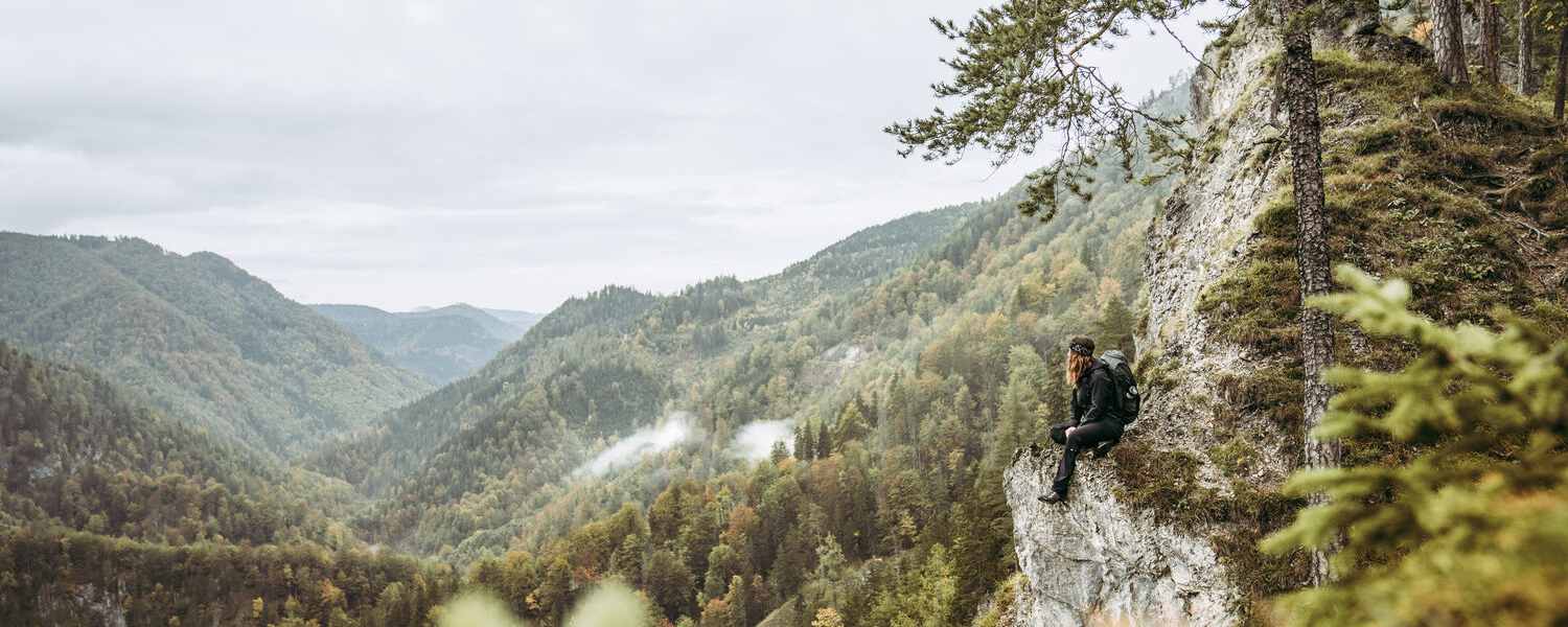 Der Luchs Trail führt durch die wilde Mitte Österreichs
