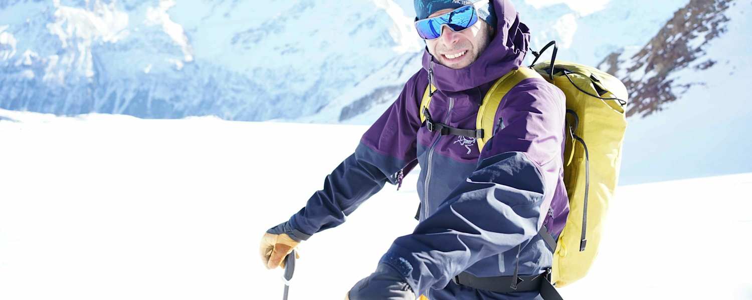 Skitouren sind Paul Mairs große Leidenschaft: Die Suche nach einer guten Linie mit feinem Schnee begeistert ihn immer wieder aufs Neue. 