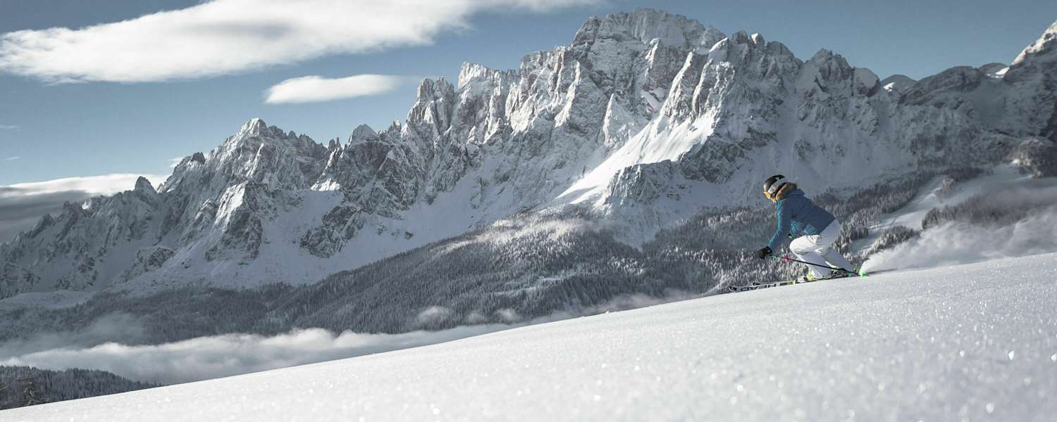 Skigebiet 3 Zinnen Dolomiten
