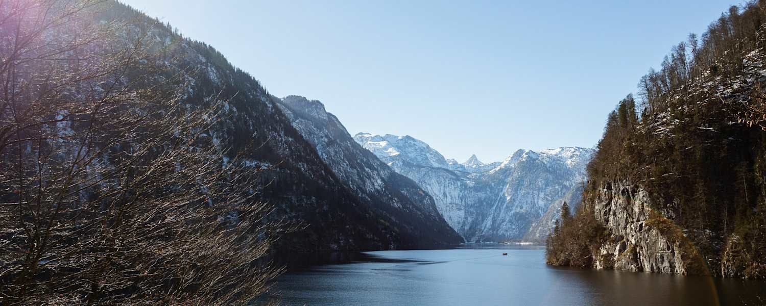 Der Malerwinkel am Königssee im Winter