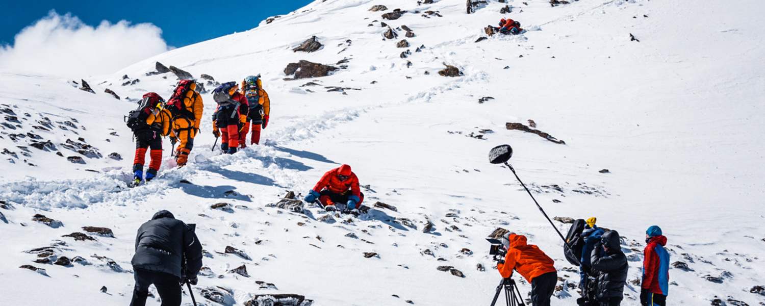 Dreharbeiten Manaslu