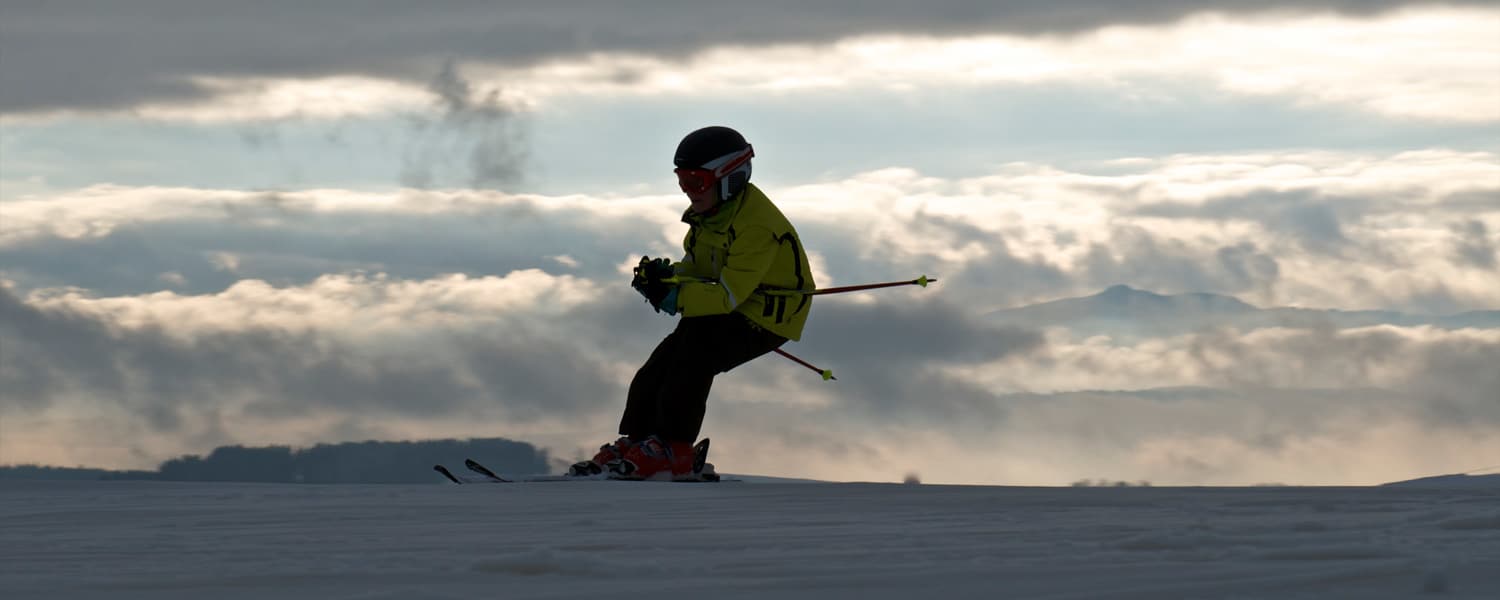 Kind Skifahren