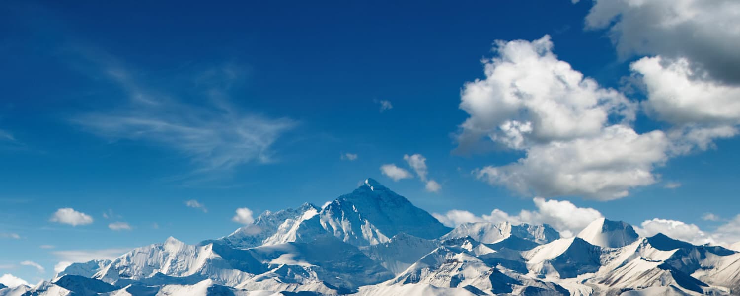 Mount Everest im Himalaya