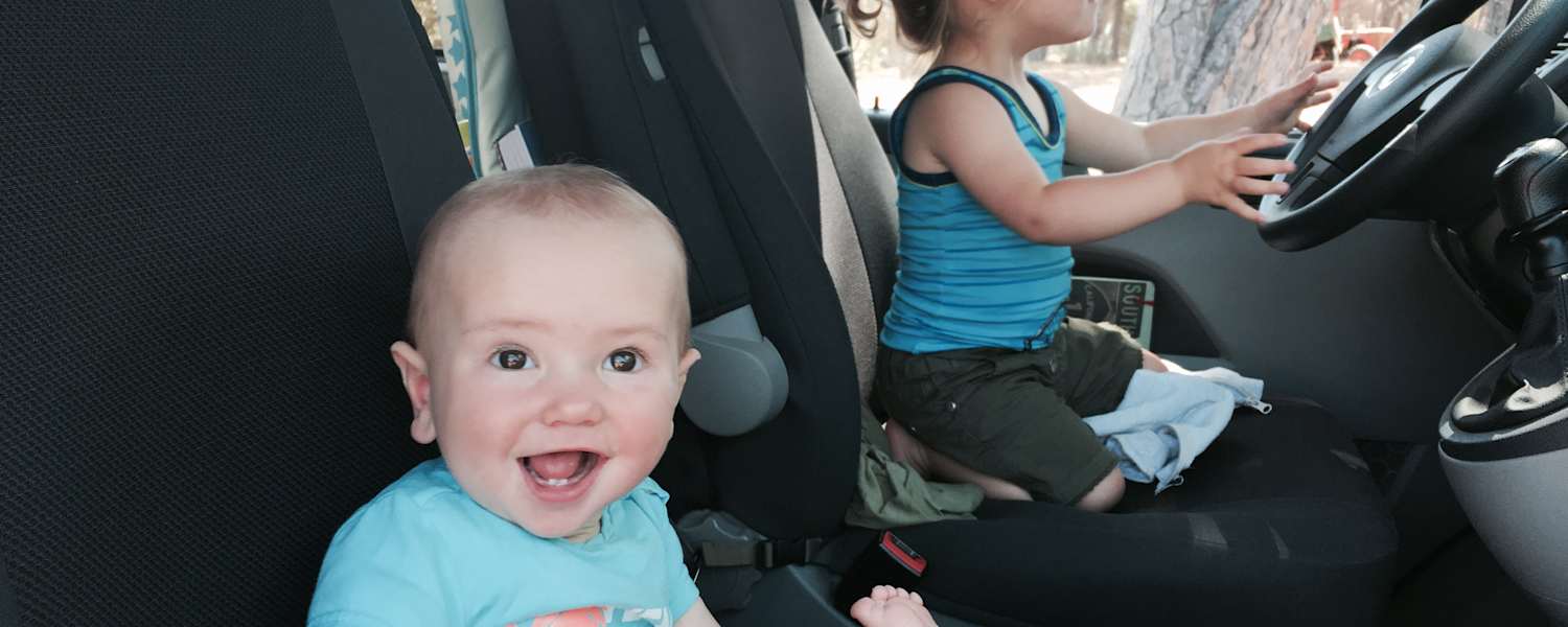 Campingreise mit Kindern VW California