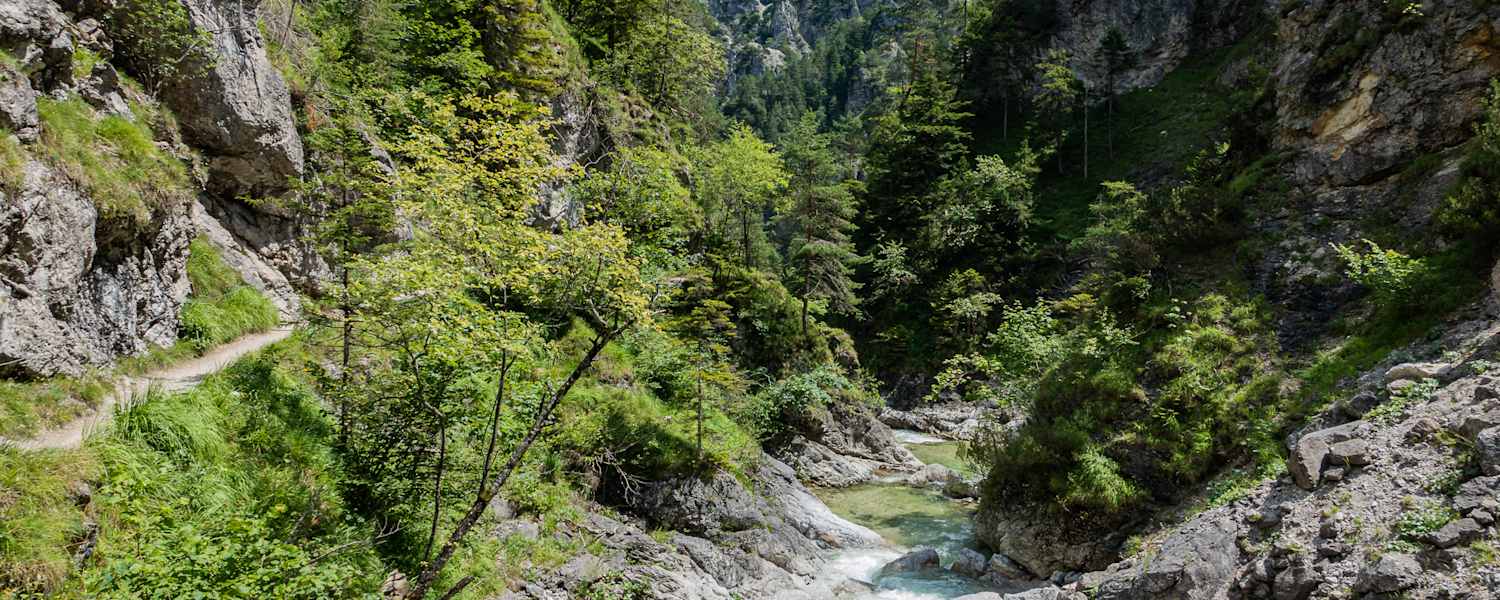 Ötschergräben in den Ybbstaler Alpen in Niederösterreich