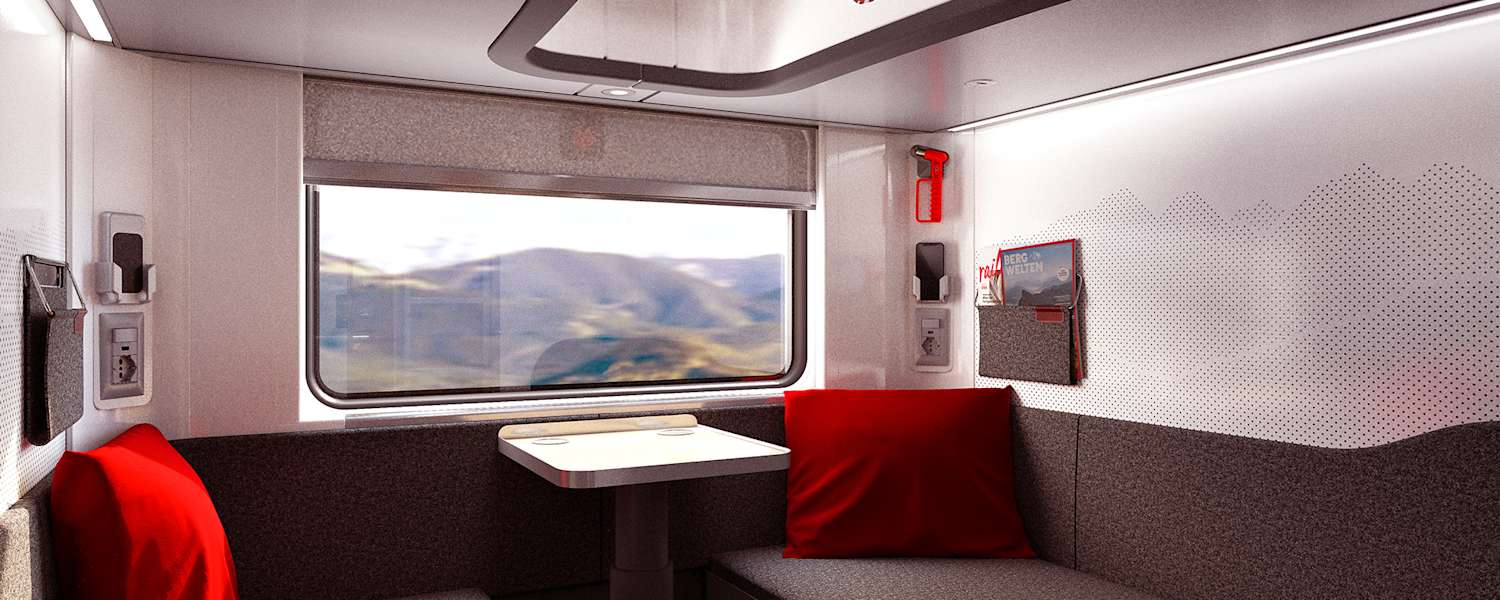 Die neuen ÖBB-Nightjets bringen euch ab 2022 über Nacht ganz entspannt in die Berge