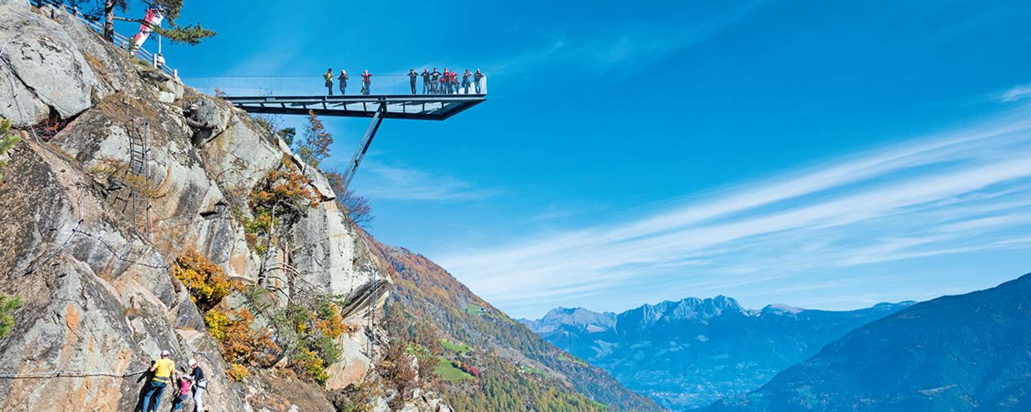 Knott Klettersteig Naturns