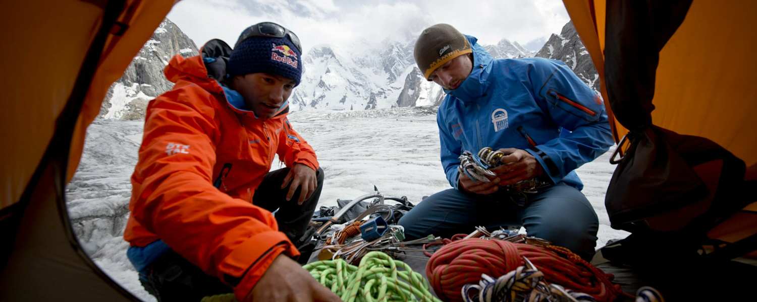 David Lama und Peter Ortner