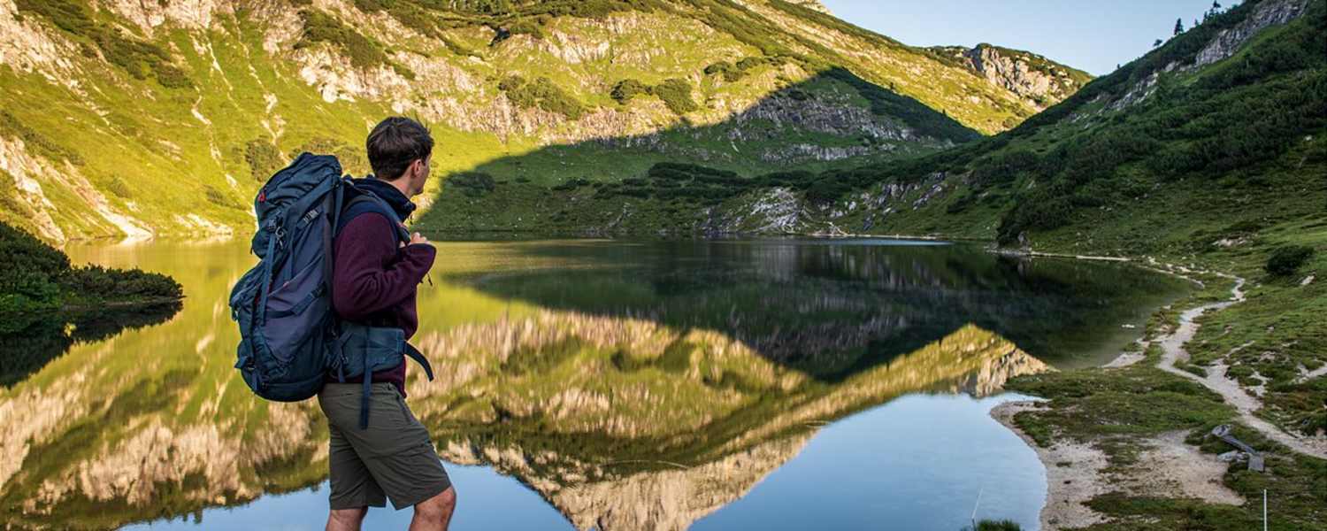 Ernst Merkinger am BergeSeen-Trail