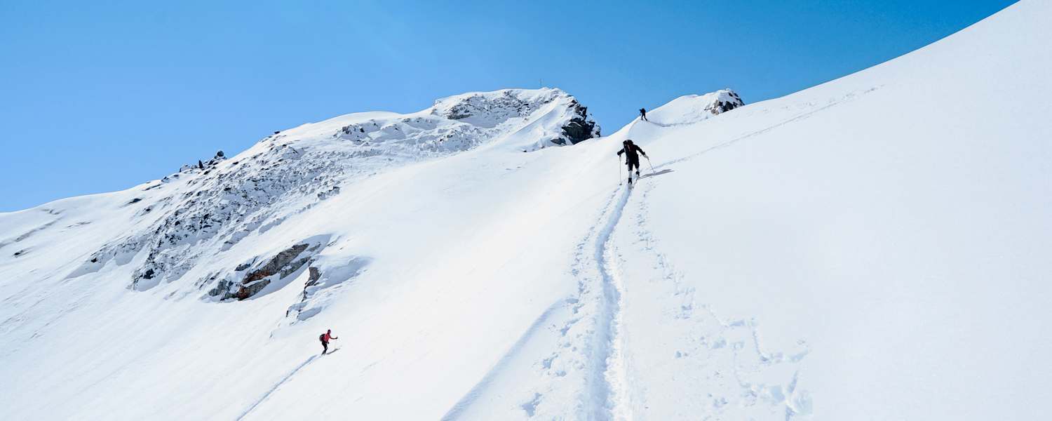 Zum Gipfel des Weißenkogels