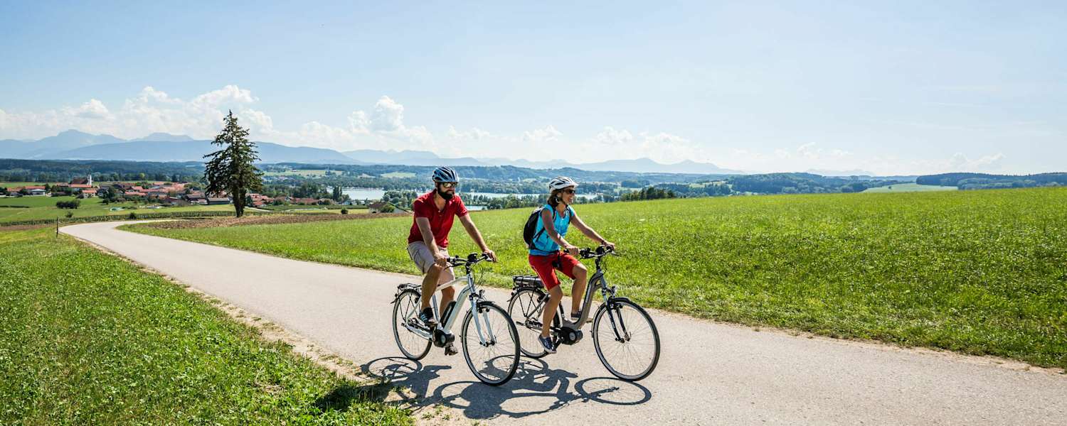 Radeln durch den Chiemgau