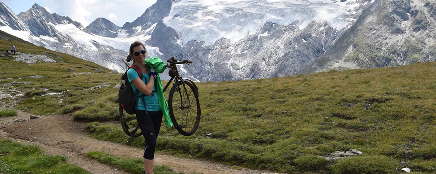 Das Gletscherrad: ein kurioser Fund auf 3.000 m