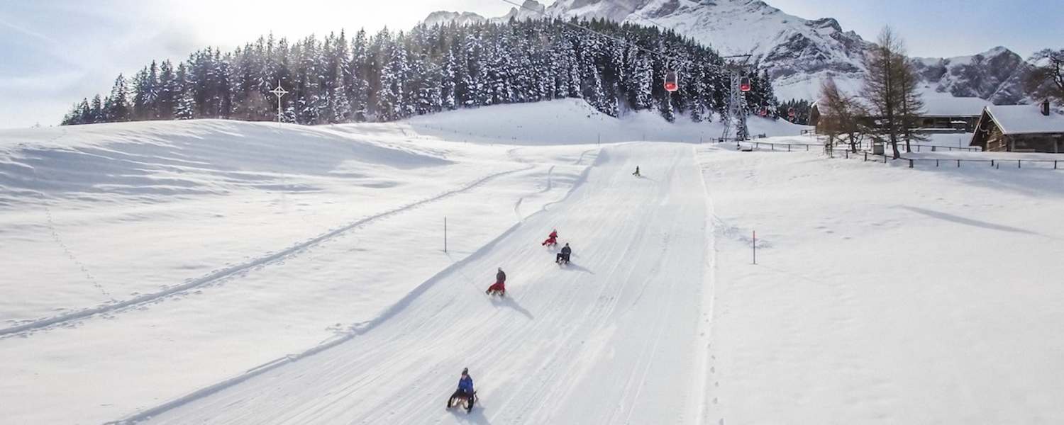Schlitteln am Luzerner Hausberg
