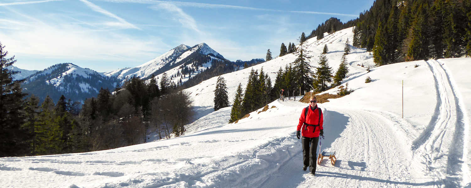 Rodeln in Oberaudorf