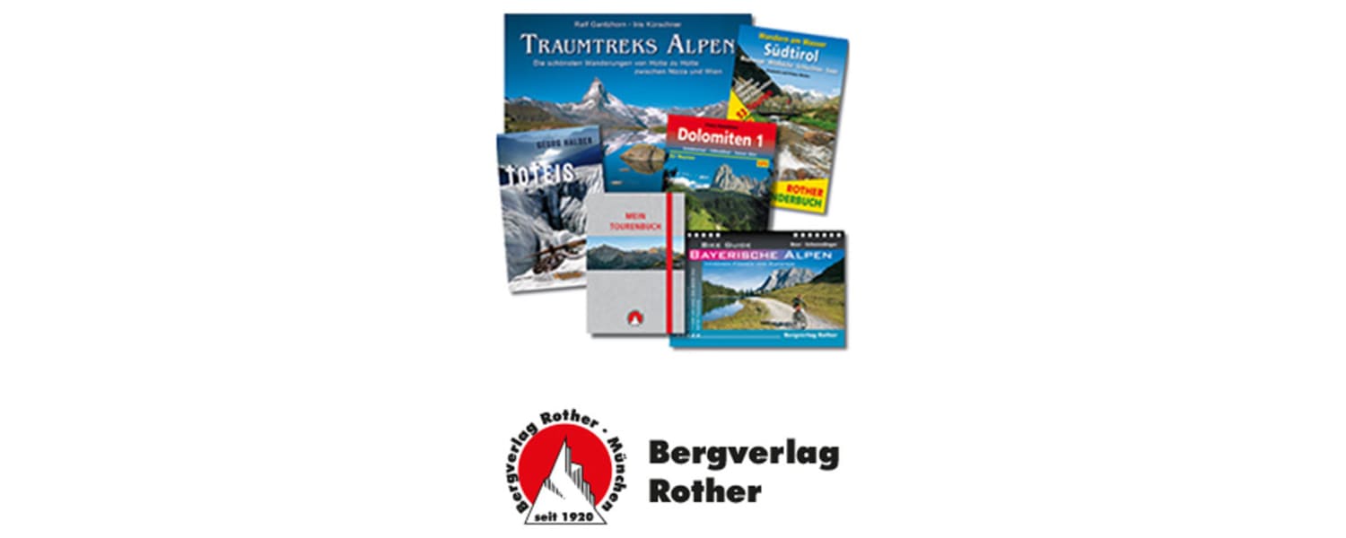 Buchpacket für die Berge