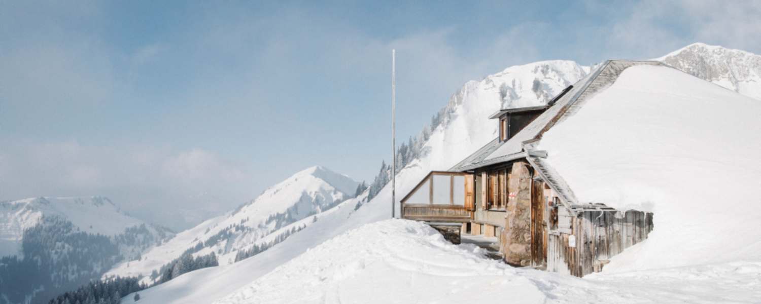 Winteridylle auf der Grubenberghütte