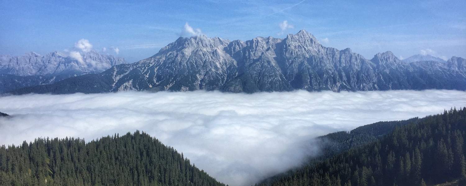 Big-5-Challenge - am Weg von Leogang nach Saalbach