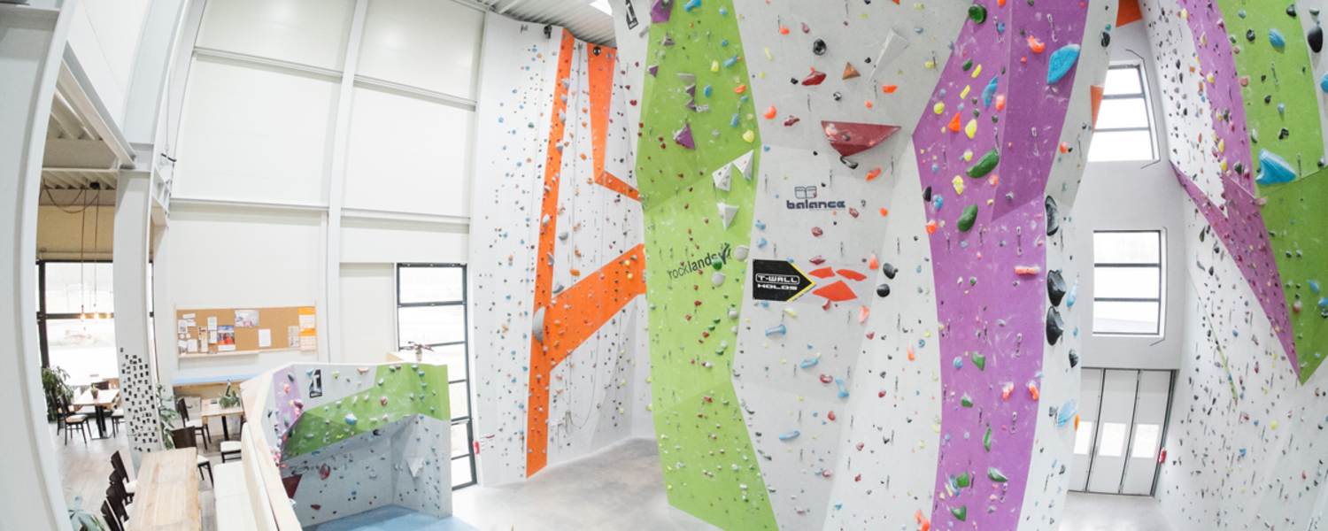 Hell und sehr geräumig - das Kletterzentrum Saarlouis