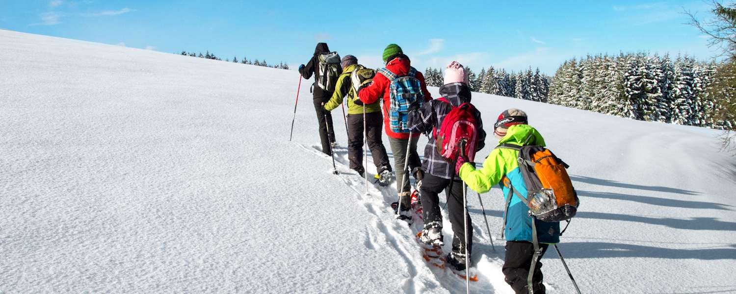 Schneeschuhwandern auf den Ochsenkopf