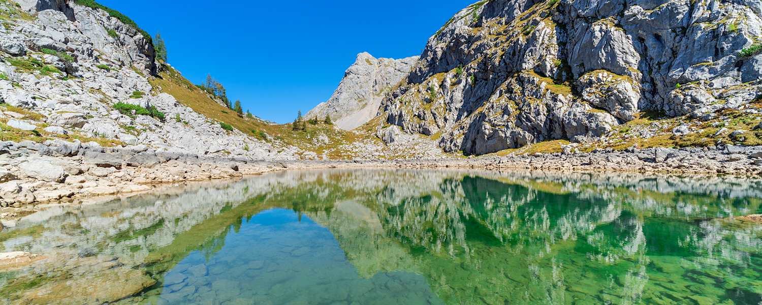 Der Seeleinsee im bayerischen Hagenbirge