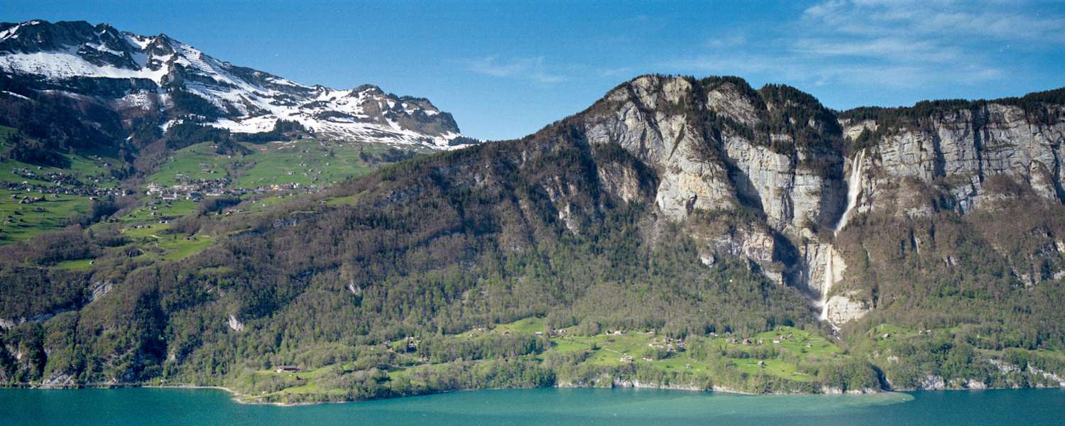 Die Seerenbachfälle im Kanton St. Gallen