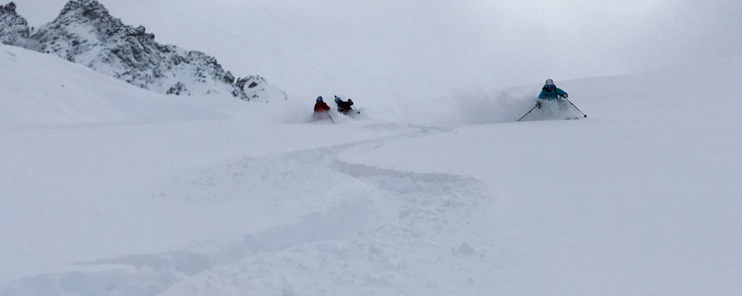 „Pistentour“ aufs Hoadl in der Axamer Lizum in Nordtirol