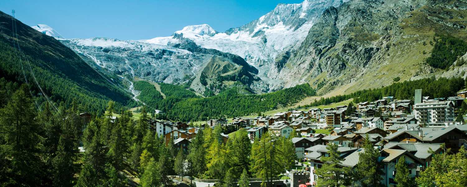Saas-Fee im Sommer