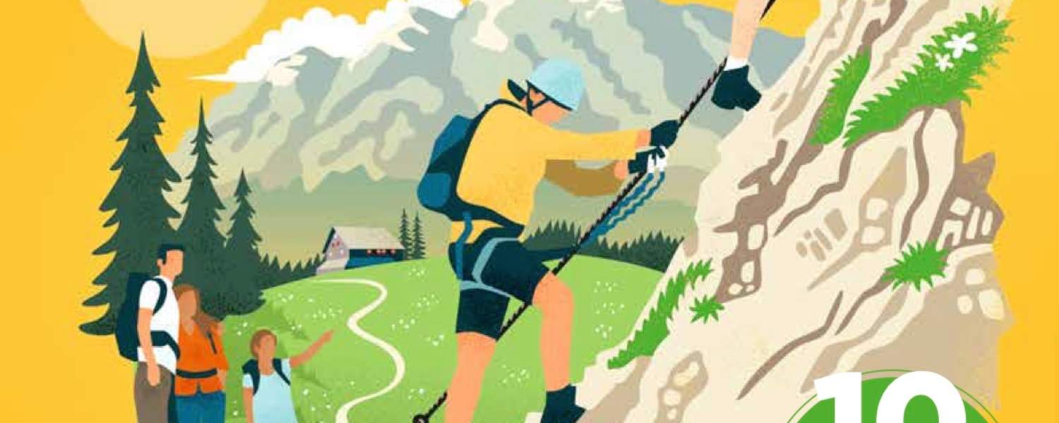Das Klettersteig-Special findet ihr überall, wo es Zeitschriften gibt