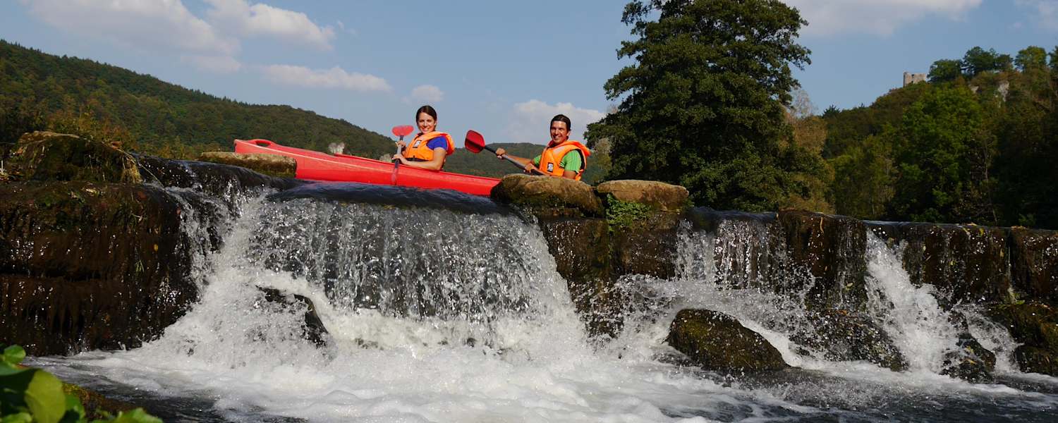 Kanutour auf der Wiesent