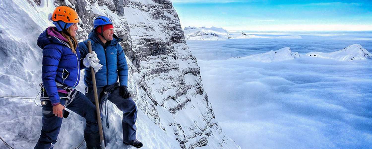Steve Backshall Eiger