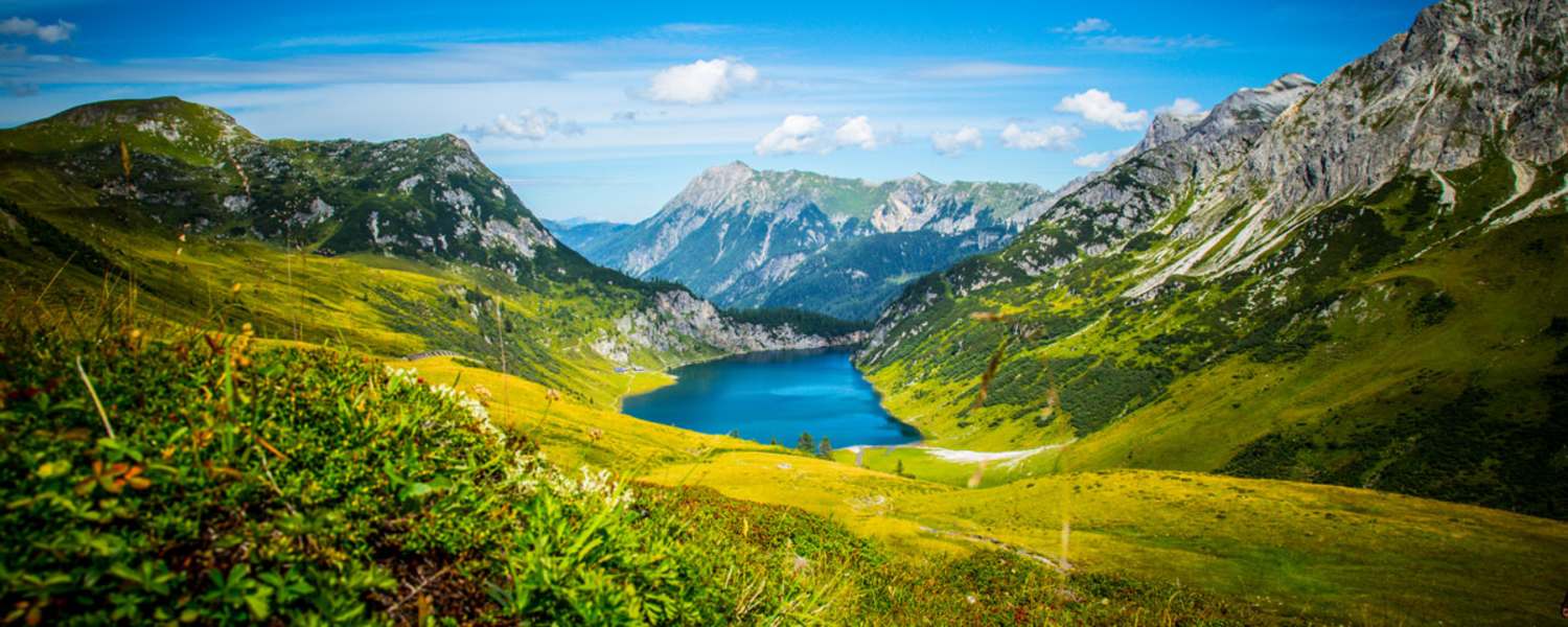 Der größte See der Ostalpen: der Tappenkarsee (1.762 m) in den Radstädter Tauern