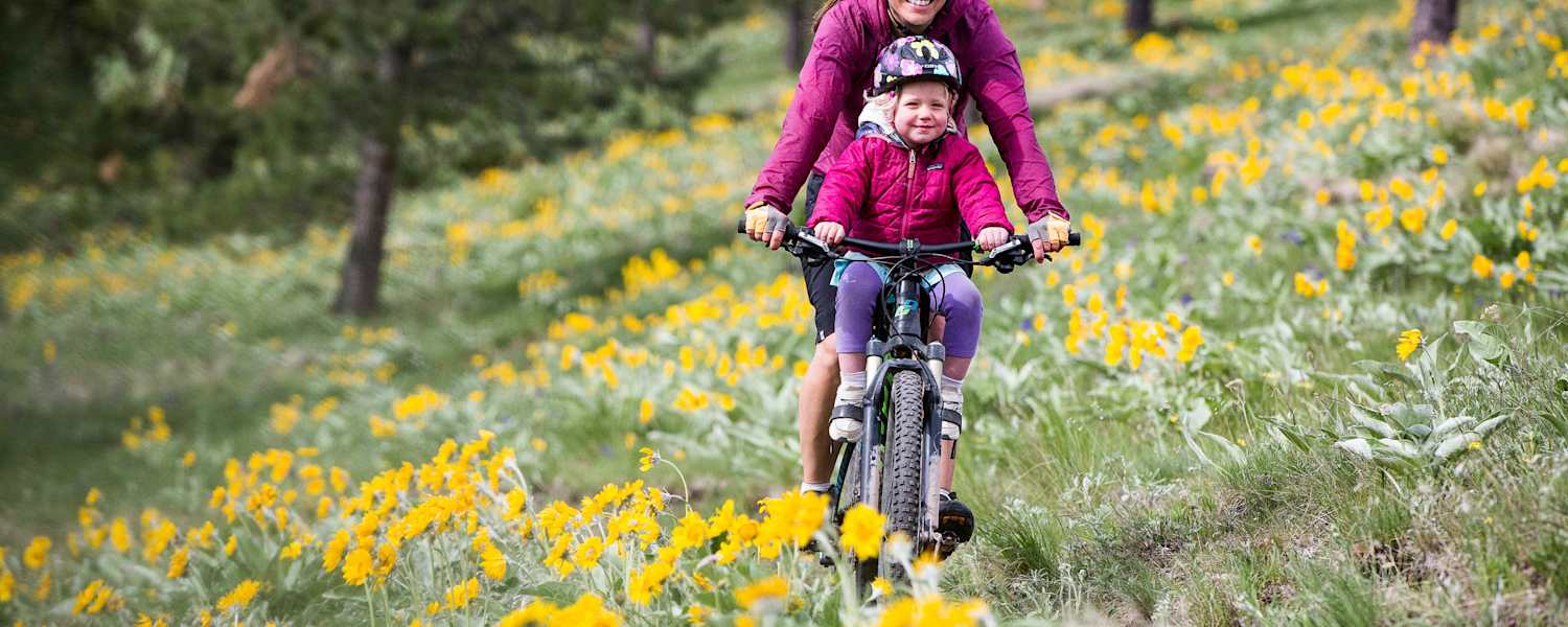 Radfahren mit Kleinkindern