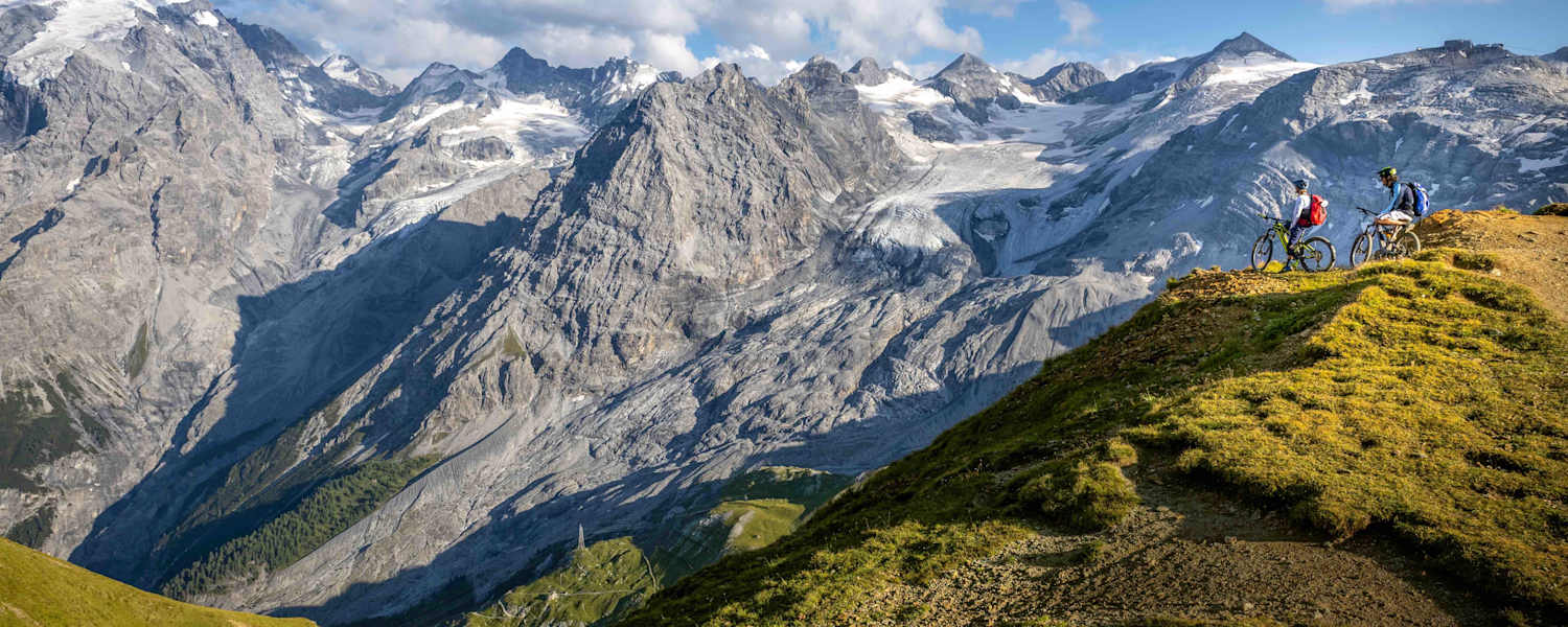 Im Angesicht des Ortlers auf der TransAlp