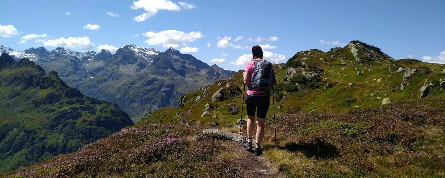Wanderer im Montafon
