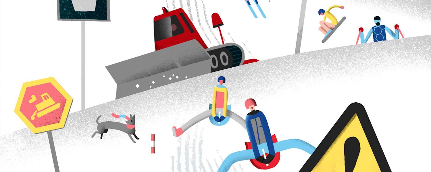 Skipiste Pistentouren