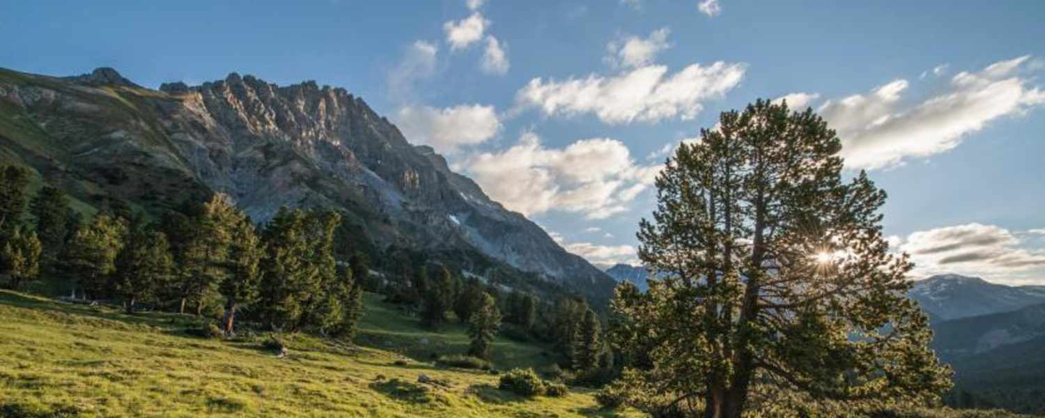 Sensationelle Landschaft entlang der Via Natürala 