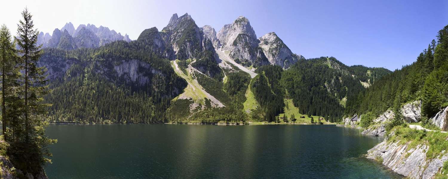 Der Vorderer Gosausee – das Auge Gottes – zu Füßen des Königs Dachstein 