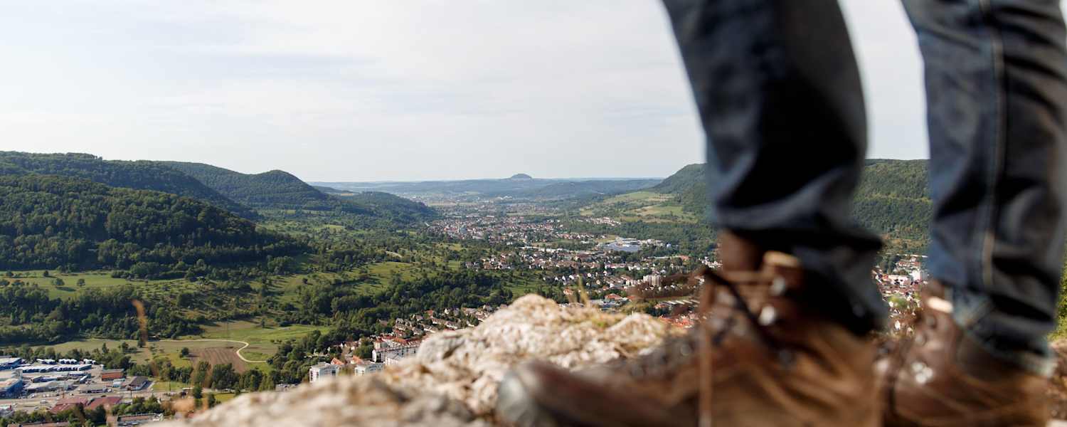 Albtraufgänger - Aussicht vom Albtrauf