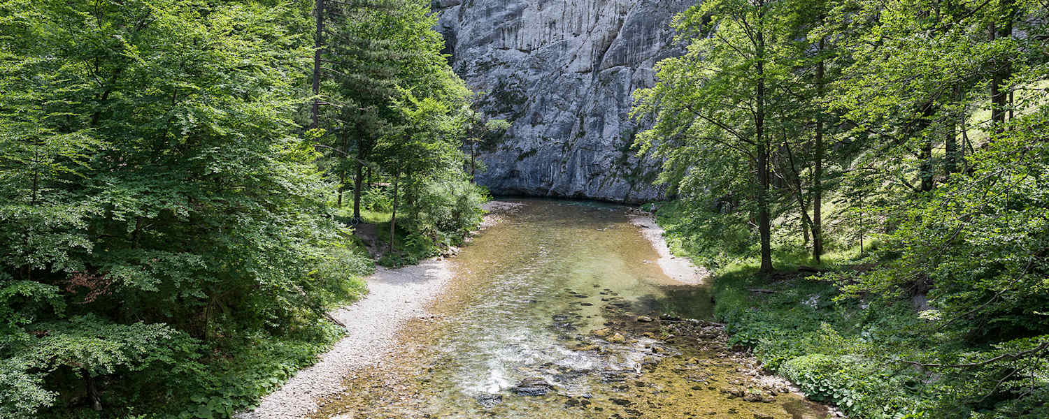 Die Schwarza im Höllental, Rax-Schneeberg-Gebiet
