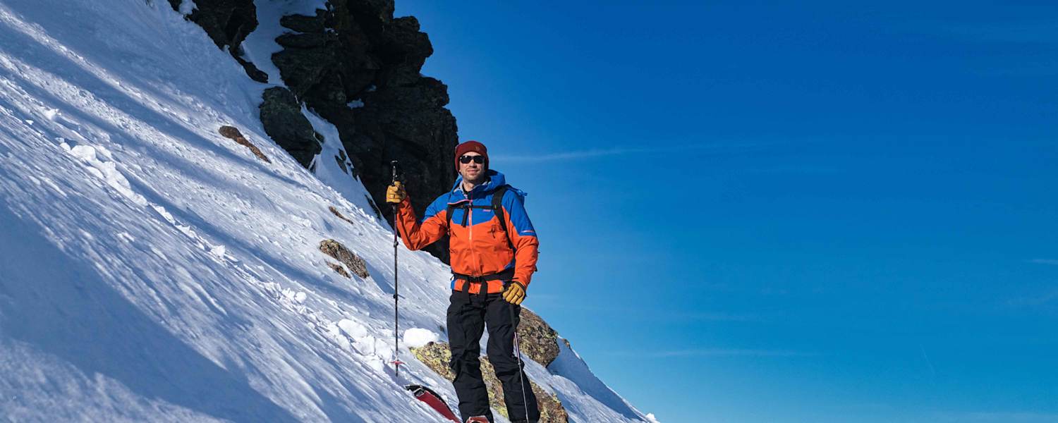 Die letzten Höhenmeter vor dem Gipfel