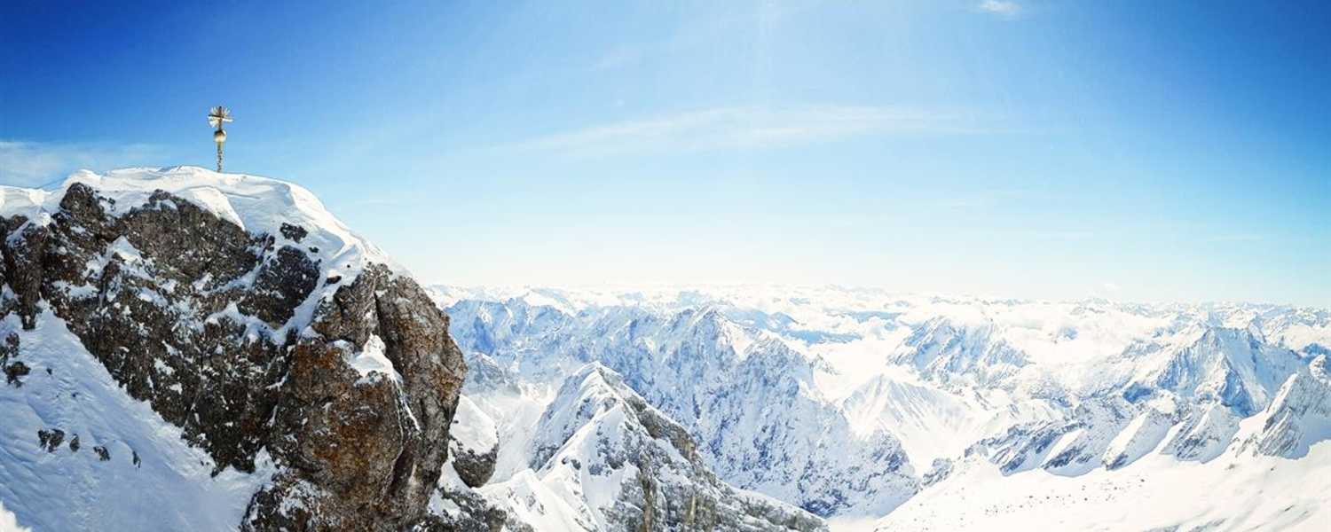Bergsteiger Zugspitze Bayern