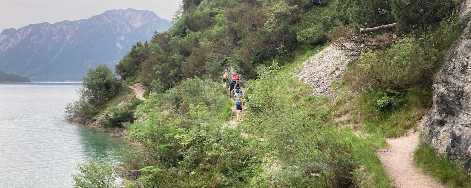 Der Gaisalmsteig von der Gaisalm nach Pertisau