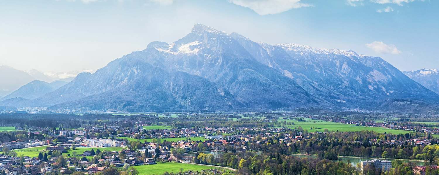 Salzburg mit Untersberg