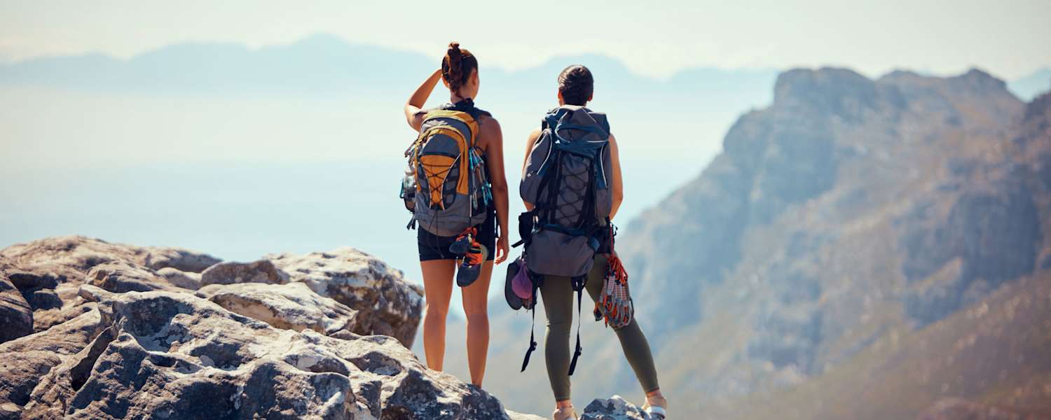 Kletterinnen am Gipfel