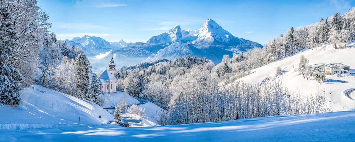 Wandern im Winter Bayern