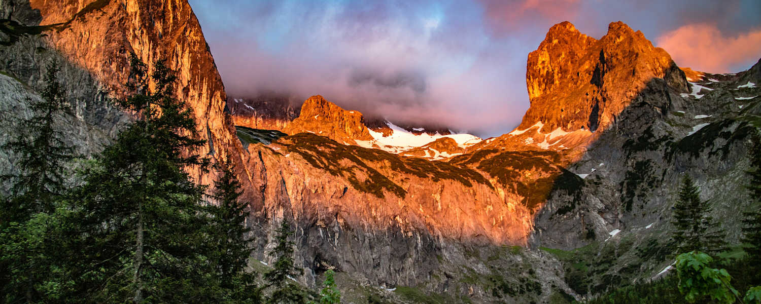 Berg-Know-How: Alpenglühen