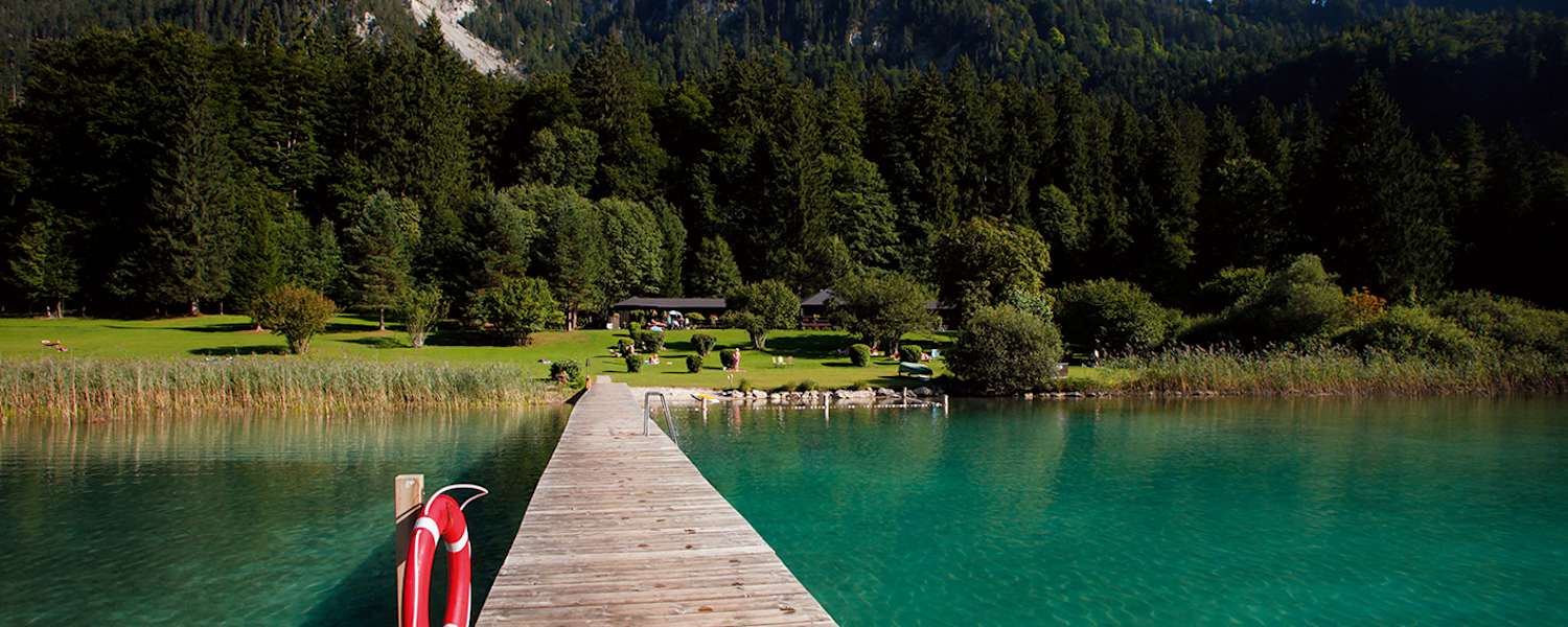 Alpseebad im bayerischen Allgäu
