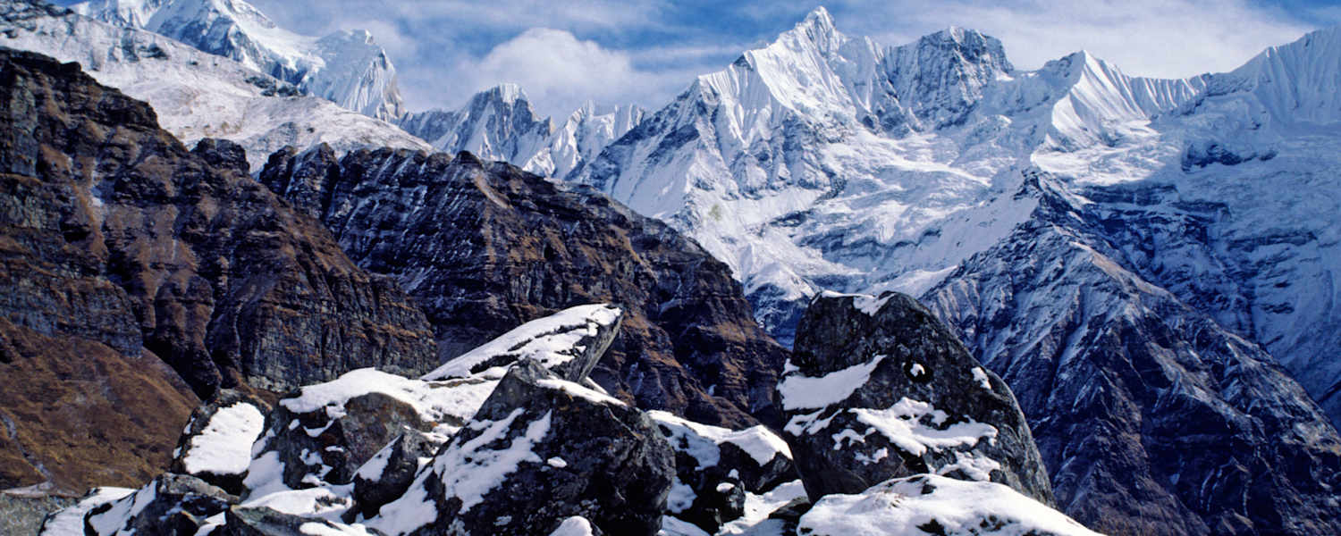 Nepal: An der Annapurna IV im Annapurna Himal