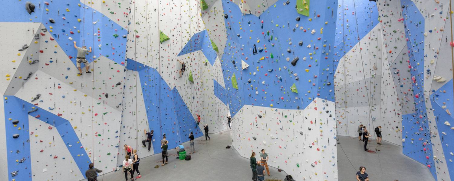 Area 85 Kletterhalle mitten in Berlin